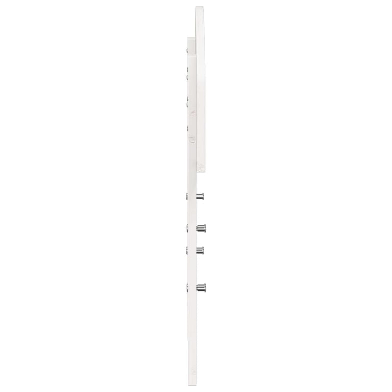 vidaXL fehér tömör fenyőfa fejtámla 75 cm