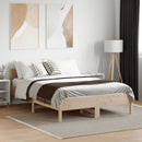 vidaXL tömör fenyőfa ágy matrac nélkül 140 x 190 cm