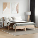 vidaXL tömör fenyőfa ágy matrac nélkül 135 x 190 cm