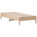 vidaXL tömör fenyőfa ágy matrac nélkül 90 x 200 cm