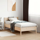 vidaXL tömör fenyőfa ágy matrac nélkül 75 x 190 cm