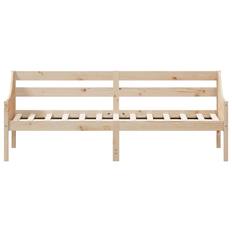 vidaXL tömör fenyőfa kanapéágy matrac nélkül 80 x 200 cm