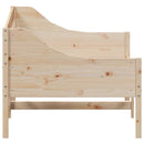 vidaXL tömör fenyőfa kanapéágy matrac nélkül 80 x 200 cm