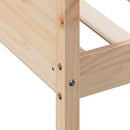 vidaXL tömör fenyőfa kanapéágy matrac nélkül 80 x 200 cm