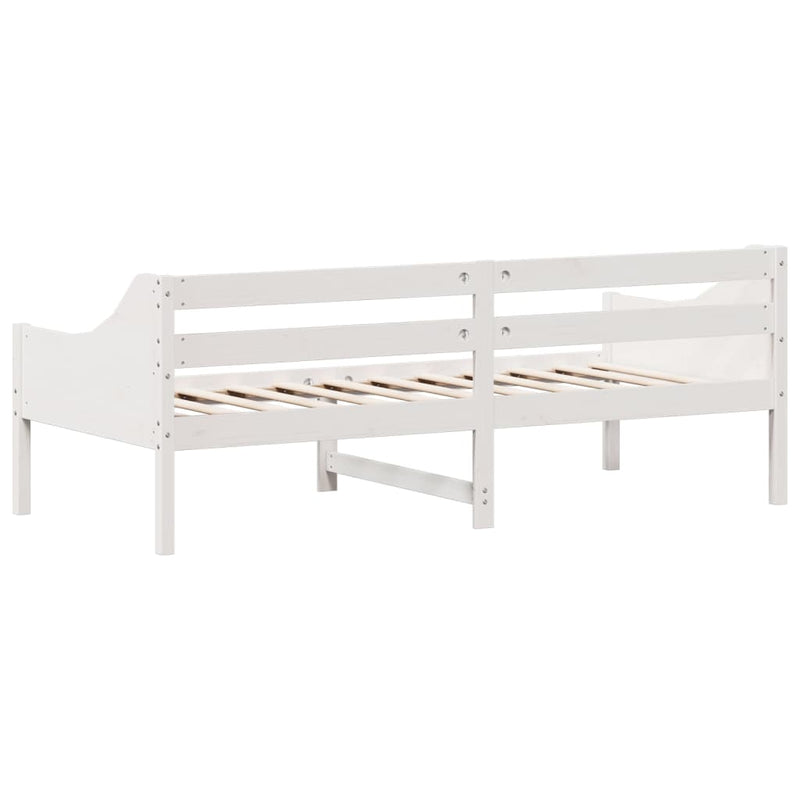 vidaXL fehér tömör fenyőfa kanapéágy matrac nélkül 80 x 200 cm