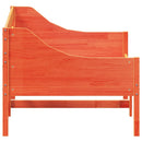 vidaXL kanapéágy ágy matrac viaszbarna 100x200 cm tömör fa fenyőfa