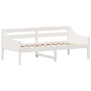 vidaXL fehér tömör fenyőfa kanapéágy matrac nélkül 90 x 190 cm
