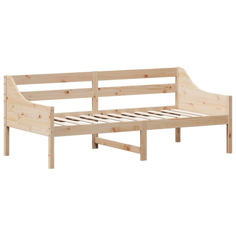 vidaXL kanapéágy ágy matrac 75x190 cm tömör fa fenyőfa