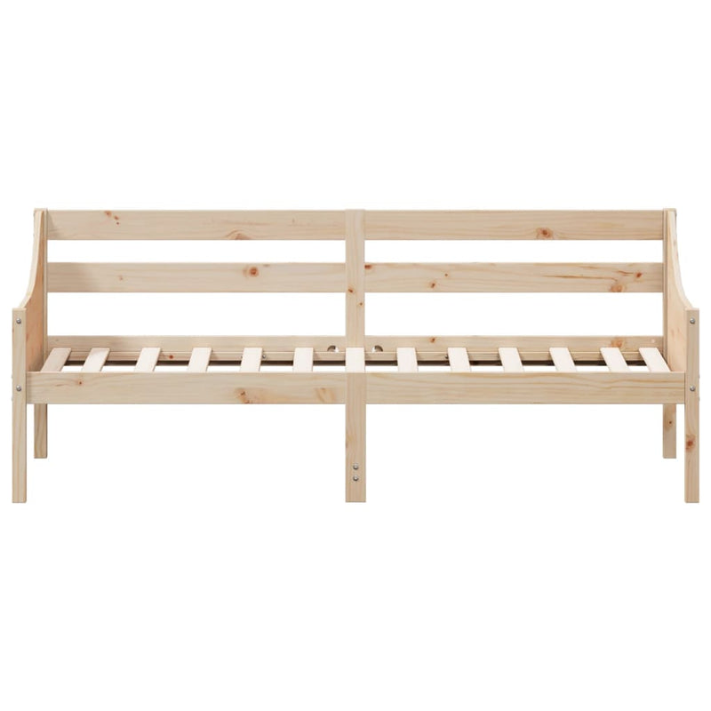 vidaXL kanapéágy ágy matrac 75x190 cm tömör fa fenyőfa