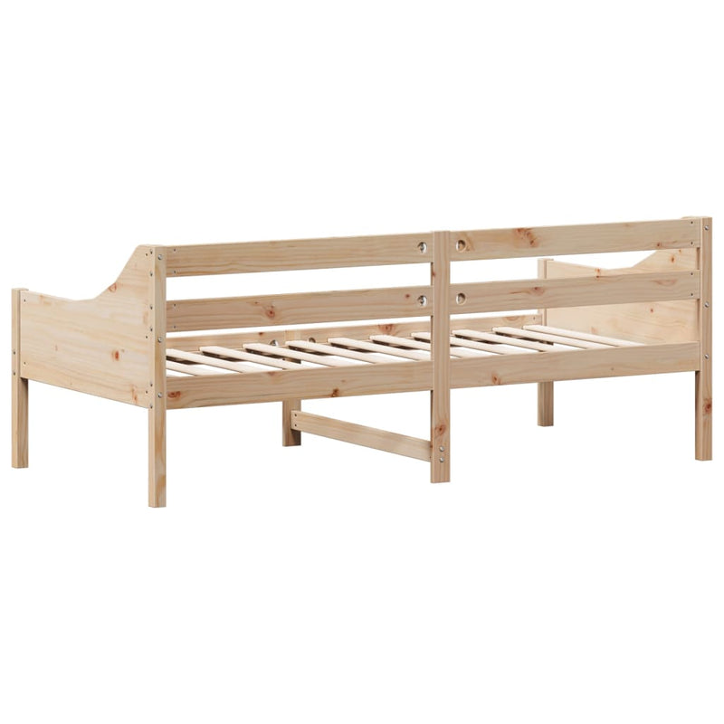 vidaXL kanapéágy ágy matrac 75x190 cm tömör fa fenyőfa