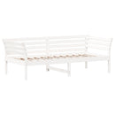vidaXL fehér tömör fenyőfa kanapéágy matrac nélkül 80 x 200 cm