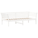 vidaXL fehér tömör fenyőfa kanapéágy matrac nélkül 90 x 200 cm