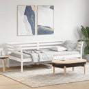 vidaXL fehér tömör fenyőfa kanapéágy matrac nélkül 90 x 200 cm