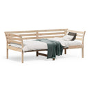 vidaXL tömör fenyőfa kanapéágy matrac nélkül 90 x 190 cm