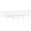 vidaXL fehér tömör fenyőfa kanapéágy matrac nélkül 90 x 190 cm