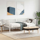 vidaXL fehér tömör fenyőfa kanapéágy matrac nélkül 90 x 190 cm