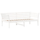 vidaXL kanapéágy ágy matrac fehér 75x190 cm tömör fa fenyőfa