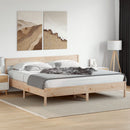 vidaXL tömör fenyőfa ágy matrac nélkül 200 x 200 cm