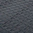 vidaXL antracitszürke polyrattan erkélyparaván 500x90 cm
