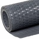 vidaXL antracitszürke polyrattan erkélyparaván 500x90 cm