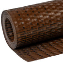 vidaXL barna és fekete polyrattan erkélyparaván 300x100 cm