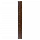 vidaXL barna és fekete polyrattan erkélyparaván 500x80 cm