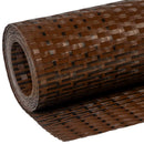 vidaXL barna és fekete polyrattan erkélyparaván 500x80 cm