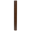vidaXL barna és fekete polyrattan erkélyparaván 500x100 cm