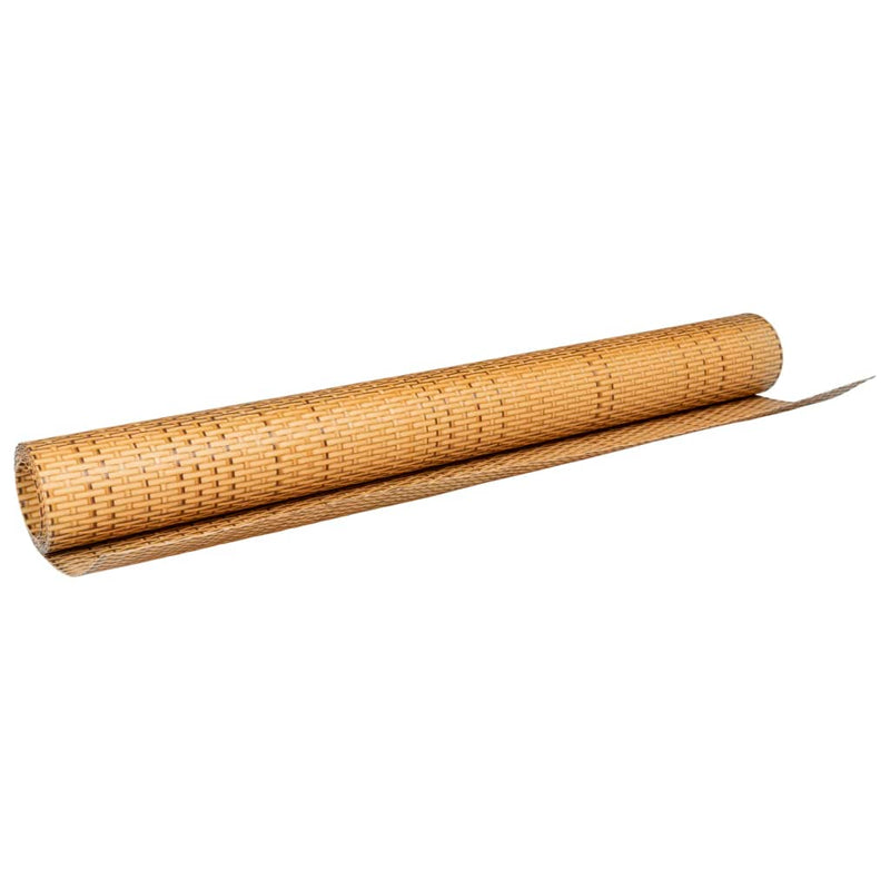 vidaXL világosbarna polyrattan erkélyparaván 1000x90 cm