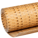 vidaXL világosbarna polyrattan erkélyparaván 1000x100 cm