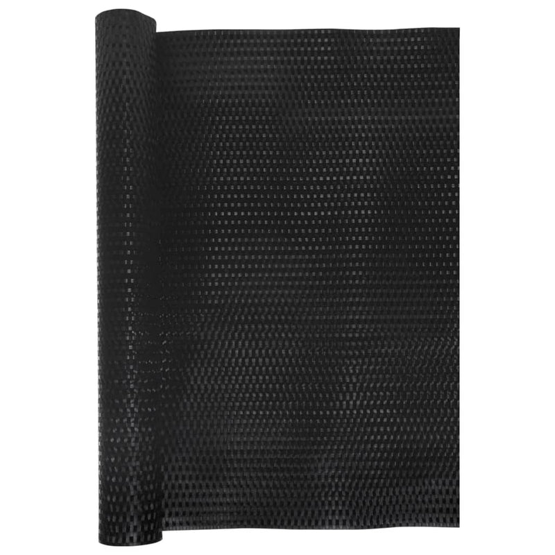vidaXL fekete polyrattan erkélyparaván 300x80 cm