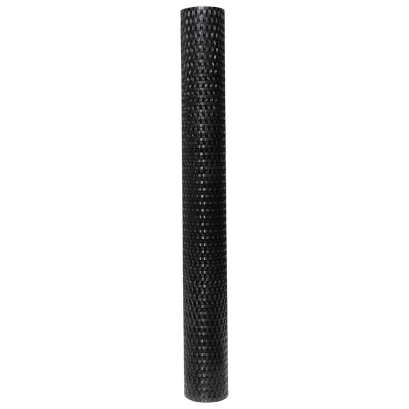 vidaXL fekete polyrattan erkélyparaván 300x80 cm
