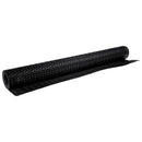 vidaXL fekete polyrattan erkélyparaván 400x80 cm
