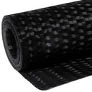 vidaXL fekete polyrattan erkélyparaván 400x80 cm