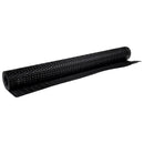 vidaXL fekete polyrattan erkélyparaván 500x80 cm