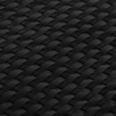 vidaXL fekete polyrattan erkélyparaván 500x80 cm