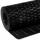 vidaXL fekete polyrattan erkélyparaván 500x90 cm