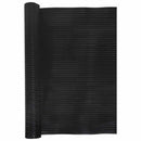 vidaXL fekete polyrattan erkélyparaván 500x100 cm