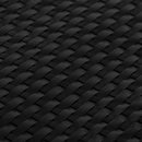 vidaXL fekete polyrattan erkélyparaván 600x80 cm