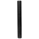 vidaXL fekete polyrattan erkélyparaván 600x100 cm