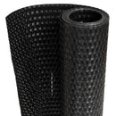 vidaXL fekete polyrattan erkélyparaván 1000 x 80 cm