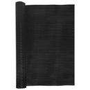 vidaXL fekete polyrattan erkélyparaván 1000x90 cm
