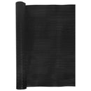 vidaXL fekete polyrattan erkélyparaván 1000x100 cm