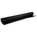 vidaXL fekete polyrattan erkélyparaván 1000x100 cm