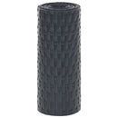 vidaXL 10 db antracitszürke polyrattan erkélyparaván 255 x 19 cm