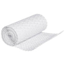 vidaXL 10 db fehér polyrattan erkélyparaván 255 x 19 cm