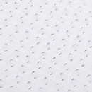 vidaXL 10 db fehér polyrattan erkélyparaván 255 x 19 cm