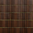 vidaXL 10 db barna és fekete polyrattan erkélyparaván 255 x 19 cm