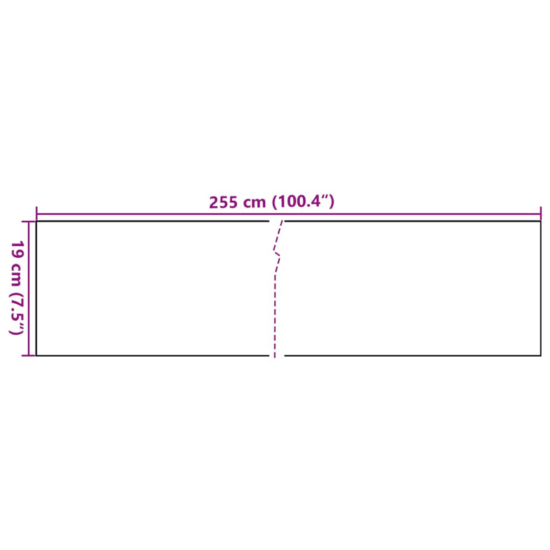 vidaXL 10 db világosbarna polyrattan erkélyparaván 255 x 19 cm