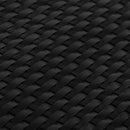 vidaXL 10 db fekete polyrattan erkélyparaván 255 x 19 cm